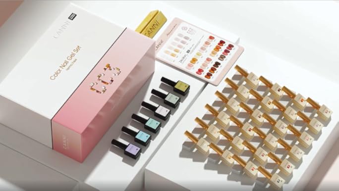Amazon.com : CANNI CC3 Jelly Gel Nail Polish Set with Color Card