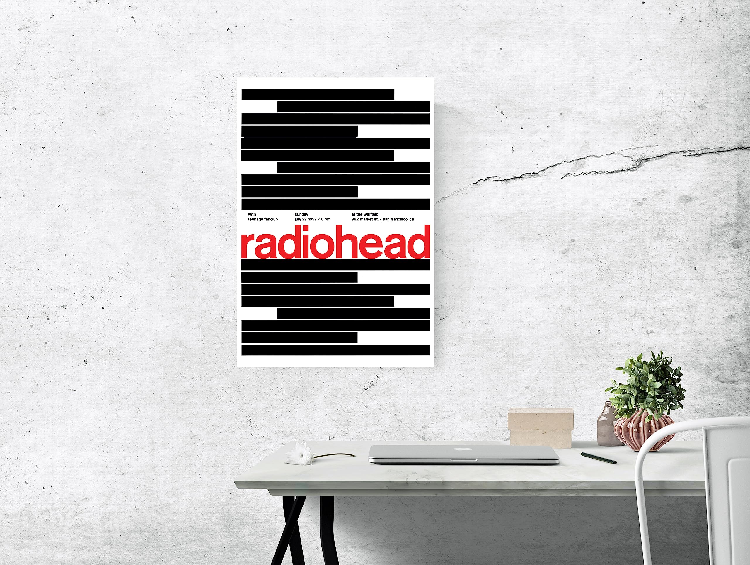 Amazon.com: Artist Unknown Radiohead Poster, Concert at the