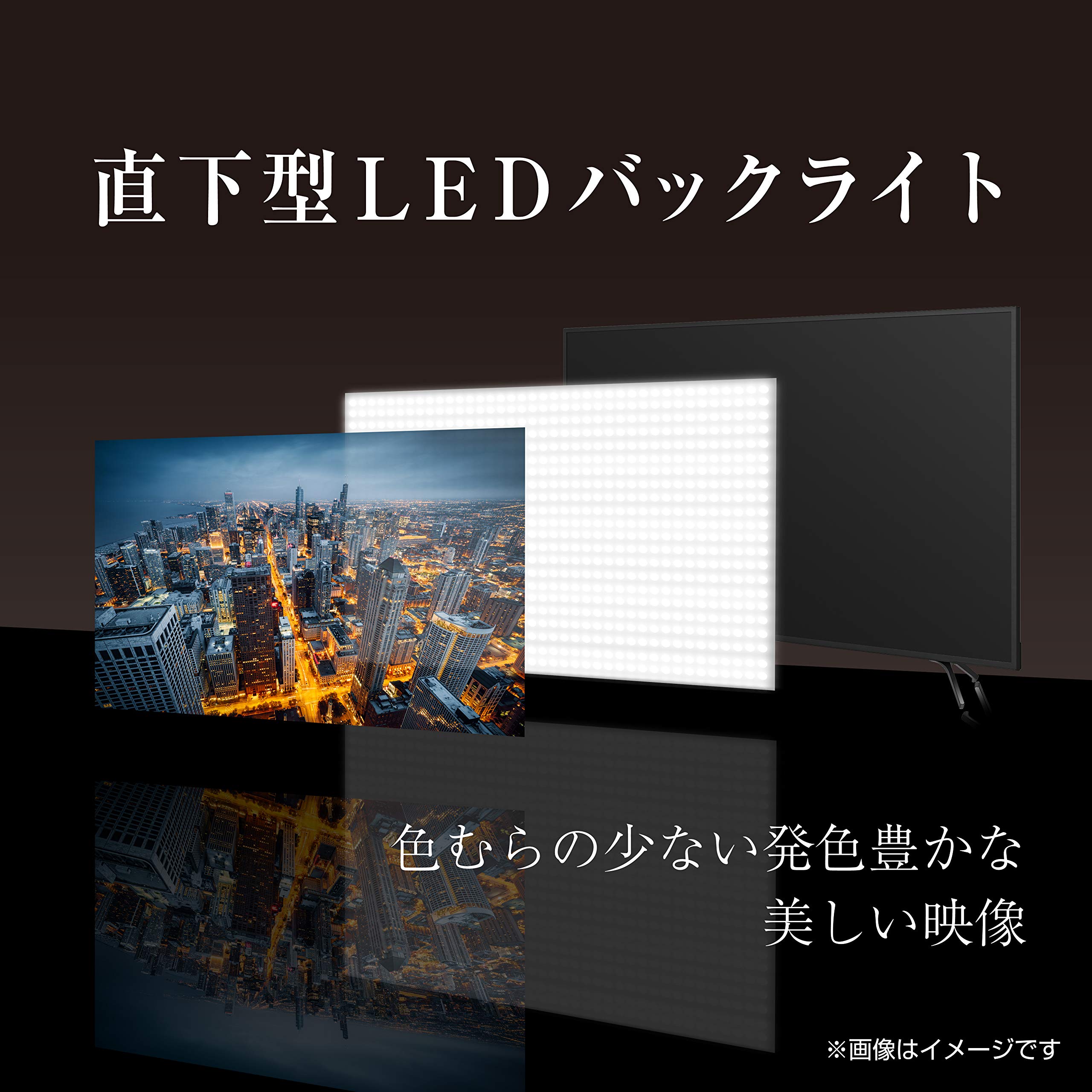 Amazon | ハイセンス 50V型 4K対応液晶テレビ 50F60E -外付けHDD録画