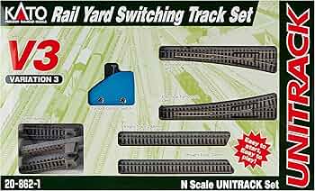 Amazon.com: Kato USA Model Train Products V3 UNITRACK Rail Yard