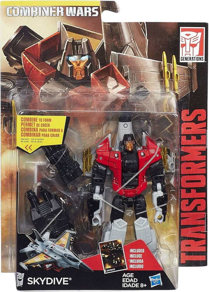 Amazon.com: Transformers Generations Deluxe Skydive Playset : Toys
