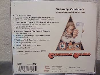 Amazon.com: A Clockwork Orange: Wendy Carlos's Complete Original
