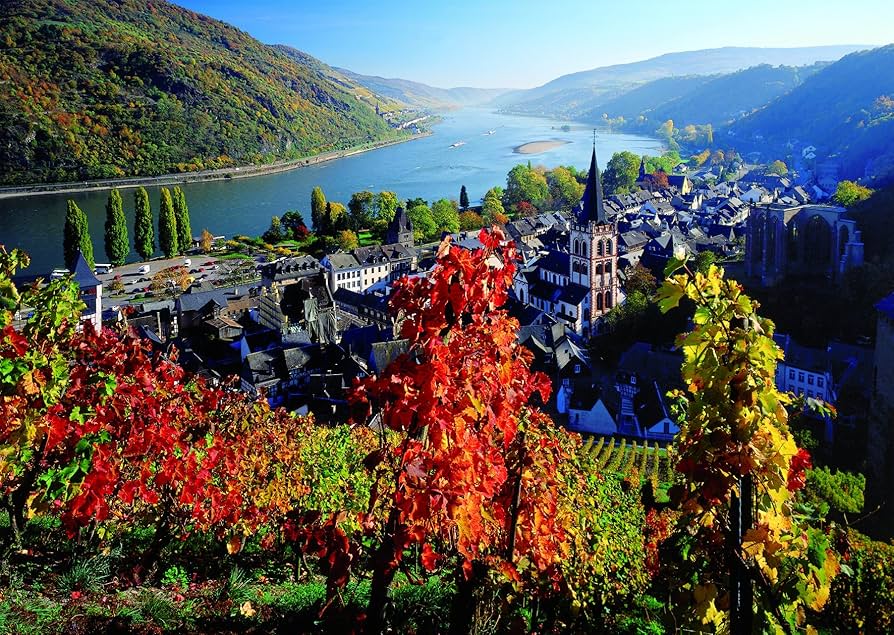 リン・ゲルテンバック フラワリング・リバーサイド ジグソーパズル1000