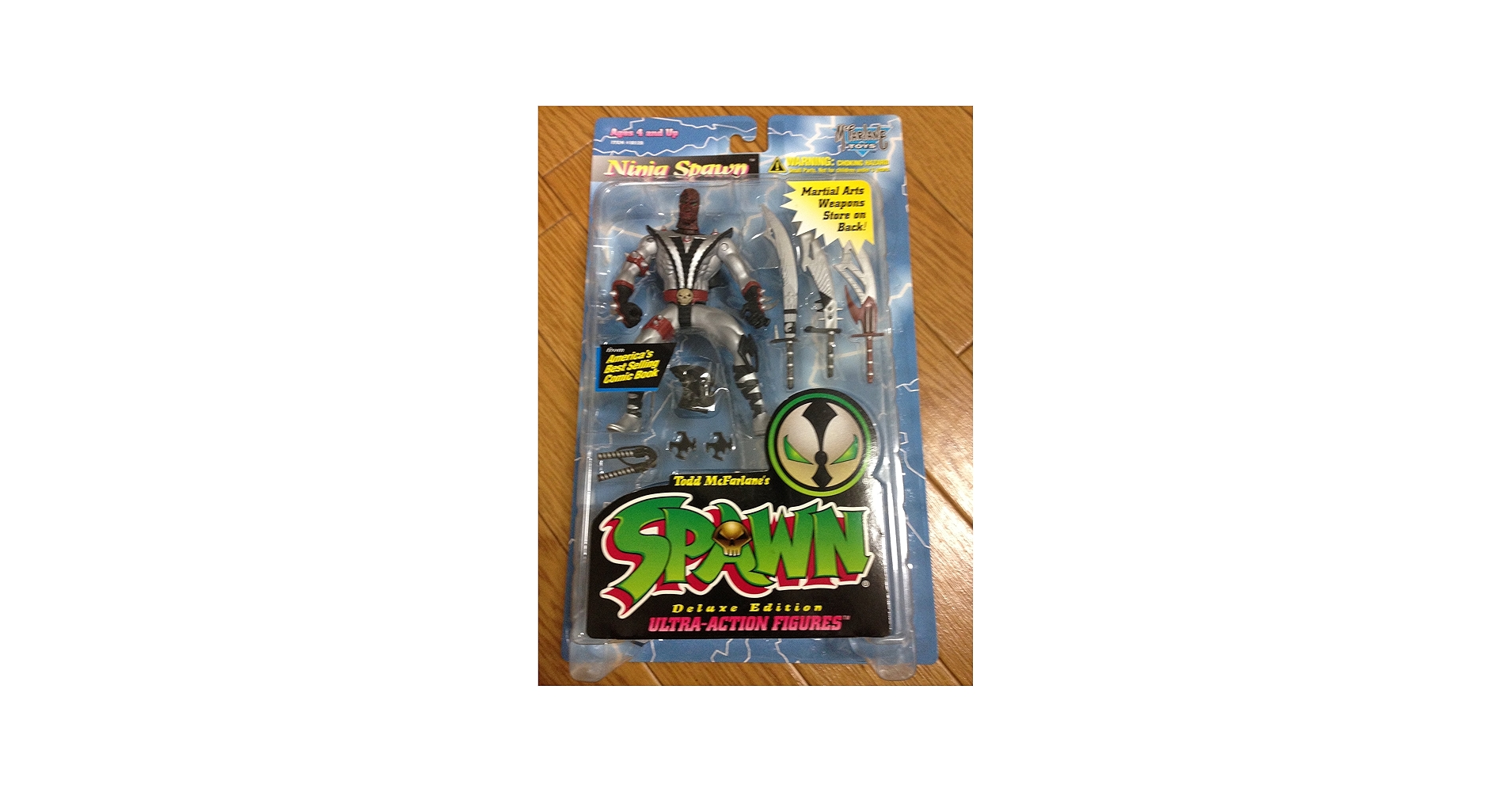 Amazon.com: Spawn Series 3 Ninja Spawn Action Figure : Toys & Games