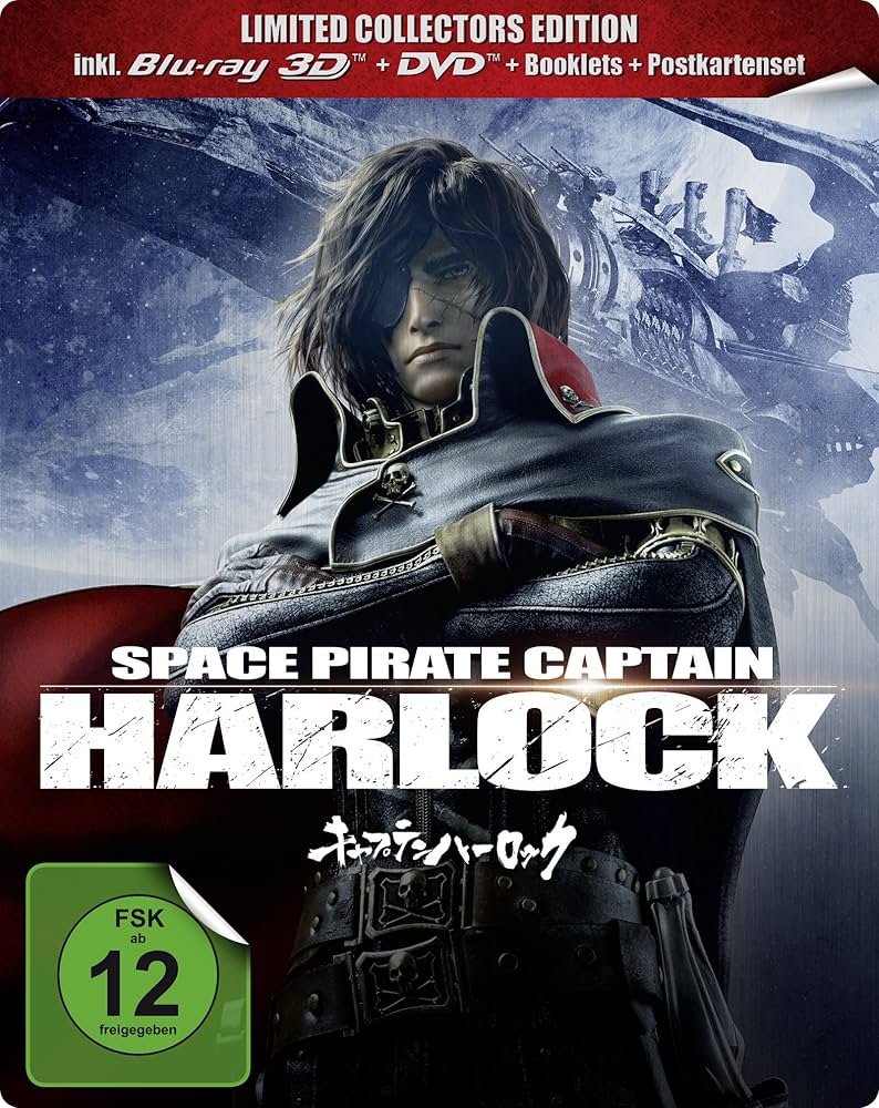Amazon.com: Space Pirate Captain Harlock 3D/2D + DVD (Limited