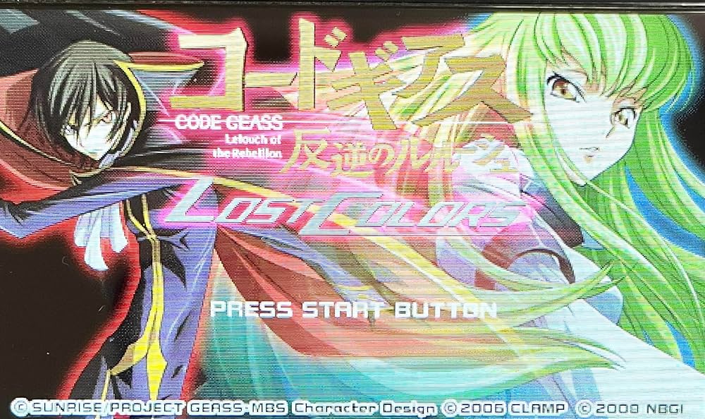 Amazon.com: Code Geass: Hangyaku no Lelouch - Lost Colors (Special