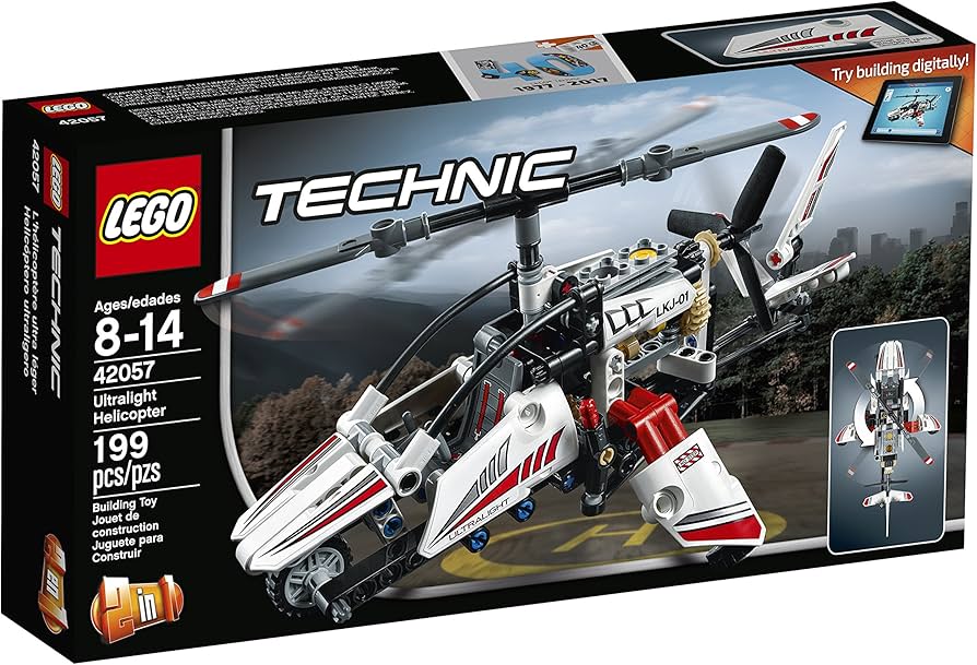 Amazon.co.jp: LEGO Technic Ultralight Helicopter 42057 Building