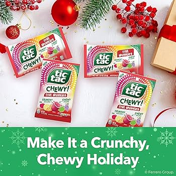 Amazon.com : TIC TAC CHEWY! Fruit Adventure Candy, Bulk 8 Pack