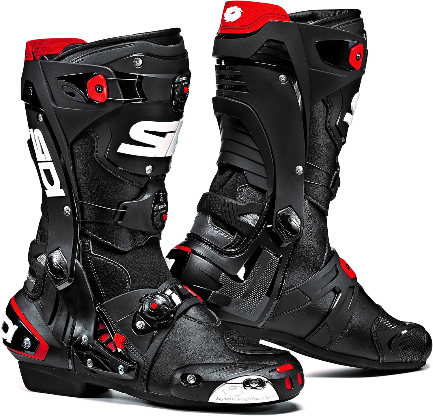 Amazon.co.jp: [シディー] バイクブーツ REX レッドフロー/ブラック