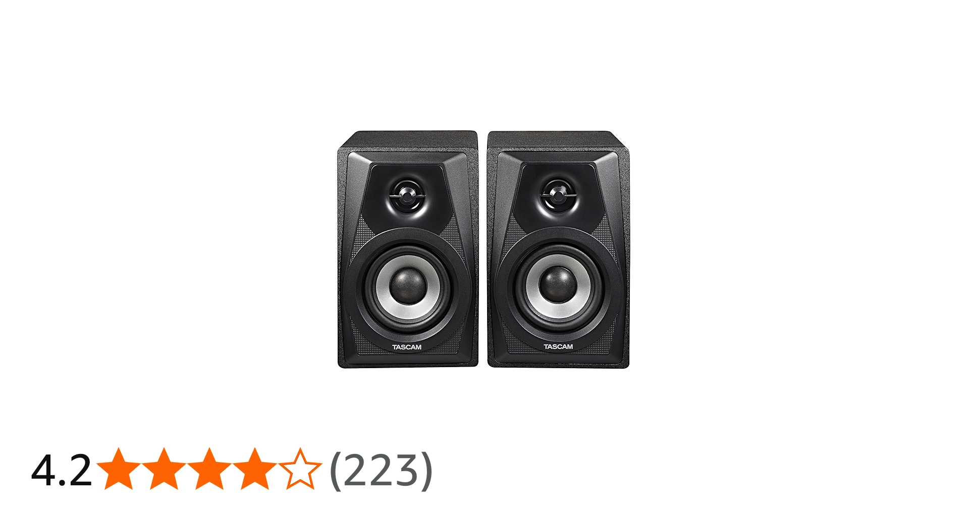 Amazon | TASCAM タスカム パワードモニタースピーカー 2ウェイアンプ