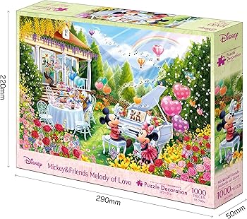 Amazon | エポック社（EPOCH） 1000ピース ジグソーパズル ディズニー