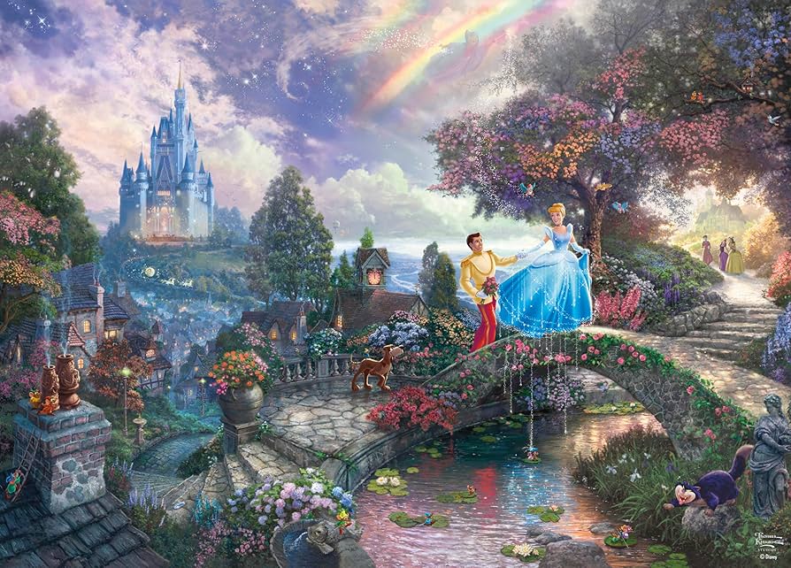 トーマス・キンケード 1000ピースパズル シンデレラ城