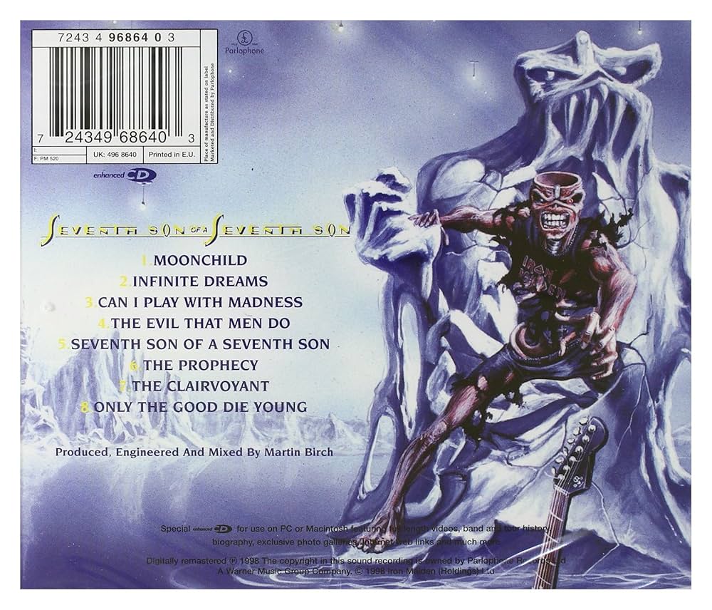 Amazon.co.jp: Seventh Son Of A Seventh Son (enhanced) (eng): Music