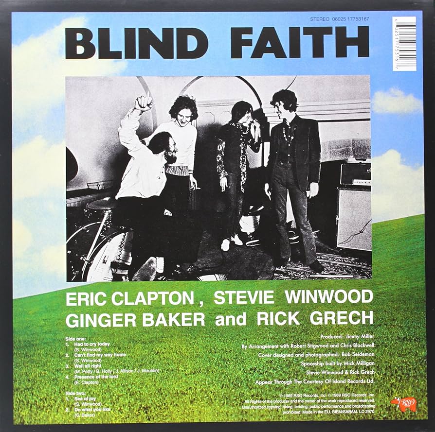 Amazon.co.jp: Blind Faith (Reis) [Analog]: ミュージック