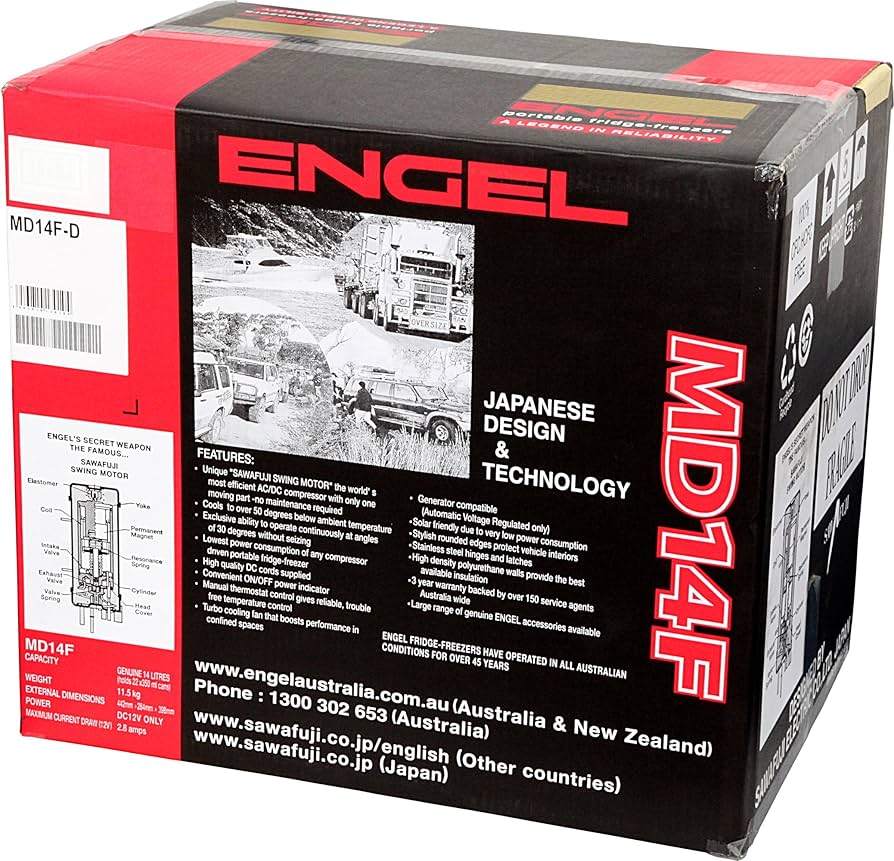Amazon.co.jp: ENGEL エンゲル 冷凍冷蔵庫 ポータブルSシリーズ DC電源