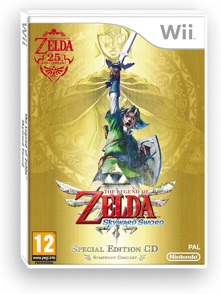Amazon.com: Nintendo The Legend Of Zelda - Skyward Sword (With Cd