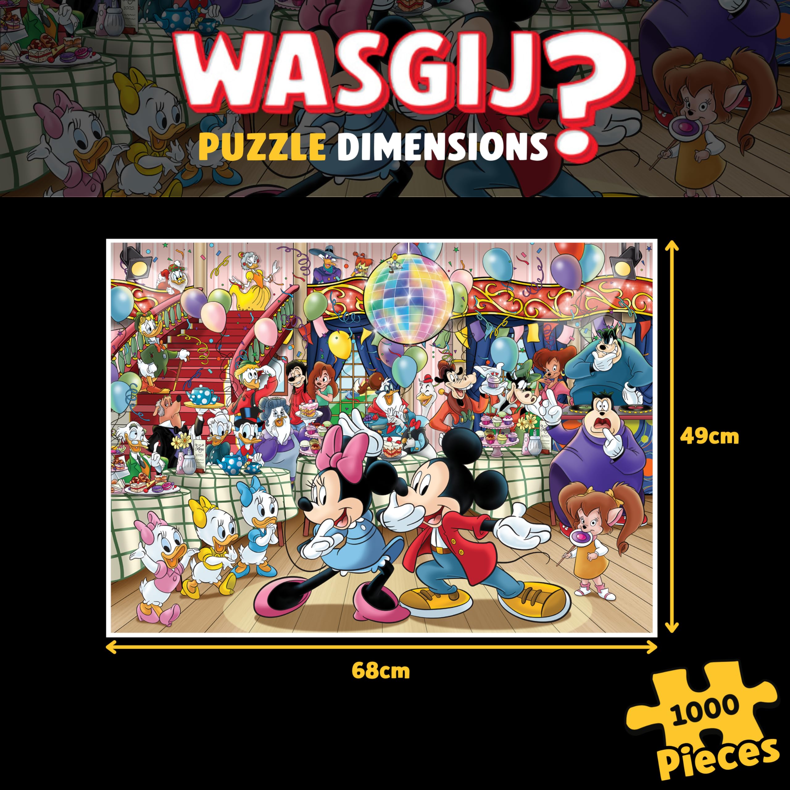 Amazon | Wasgij オリジナル ミッキーのパーティー - ディズニーが