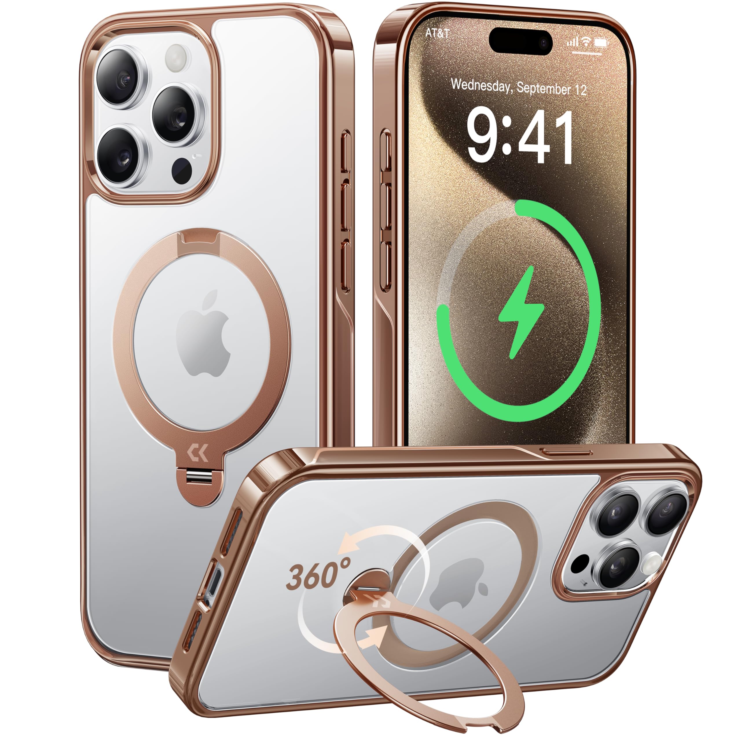 Amazon.com: CASEKOO Desert Titanium for iPhone 15 Pro Max Case