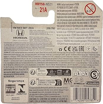 Amazon.com: Hot Wheels - Honda S800 Racing - HW Race Day 10/10