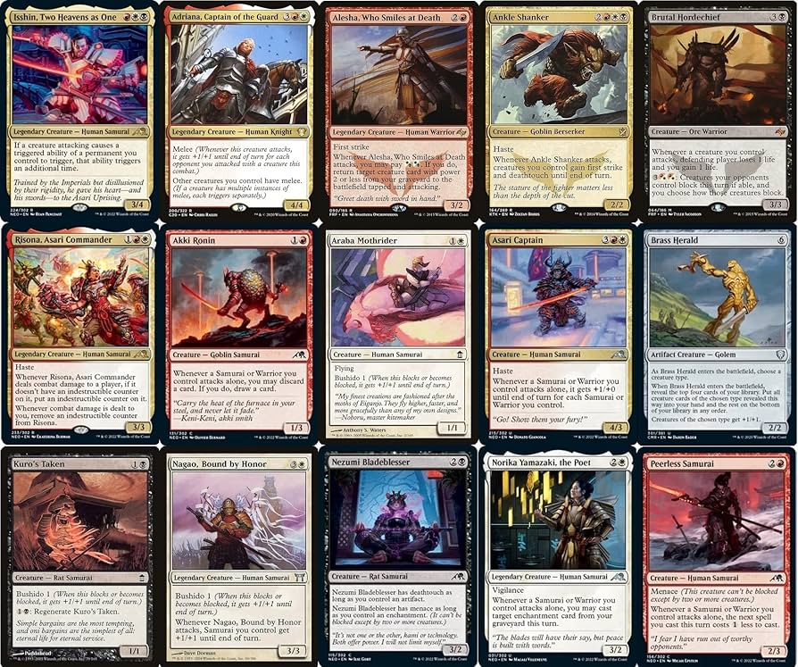 Amazon.co.jp: エリートコマンダー マルドゥ サムライデッキ - 赤白黒