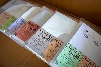 Amazon.co.jp: Invest In Vinyl 100 クリアプラスチック保護LPアウター