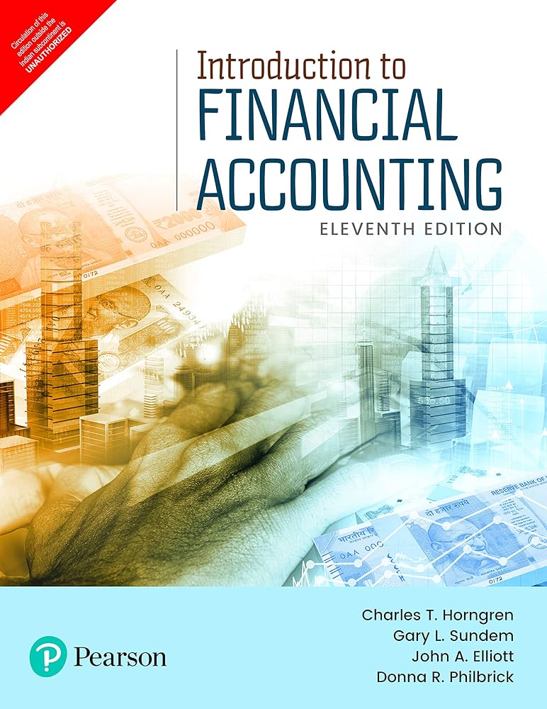 Introduction To Financial Accounting 11Th Edition: Charles T