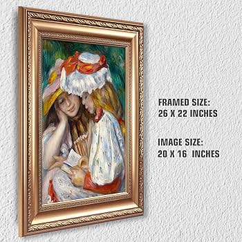 Amazon.co.jp: ピエール=オーギュスト・ルノワール作 2人の少女 絵画