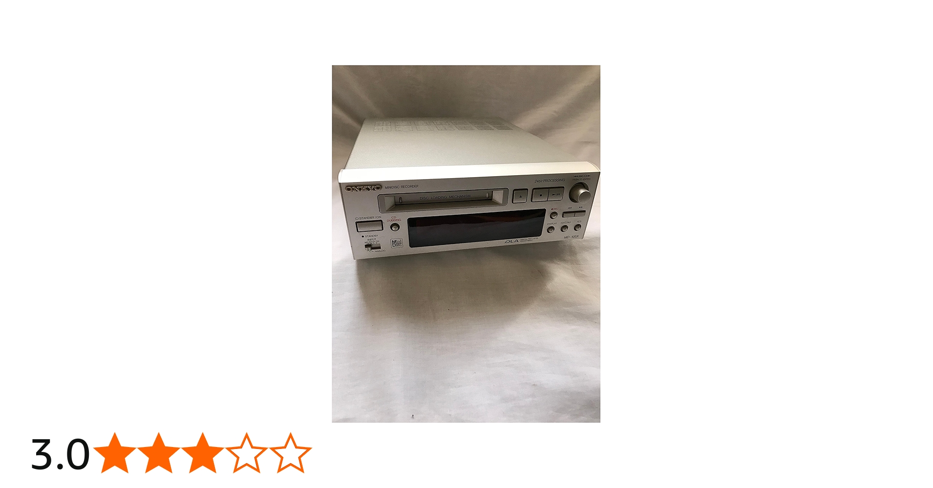 Amazon | ONKYO オンキョー INTEC205 MD-105X MDレコーダー