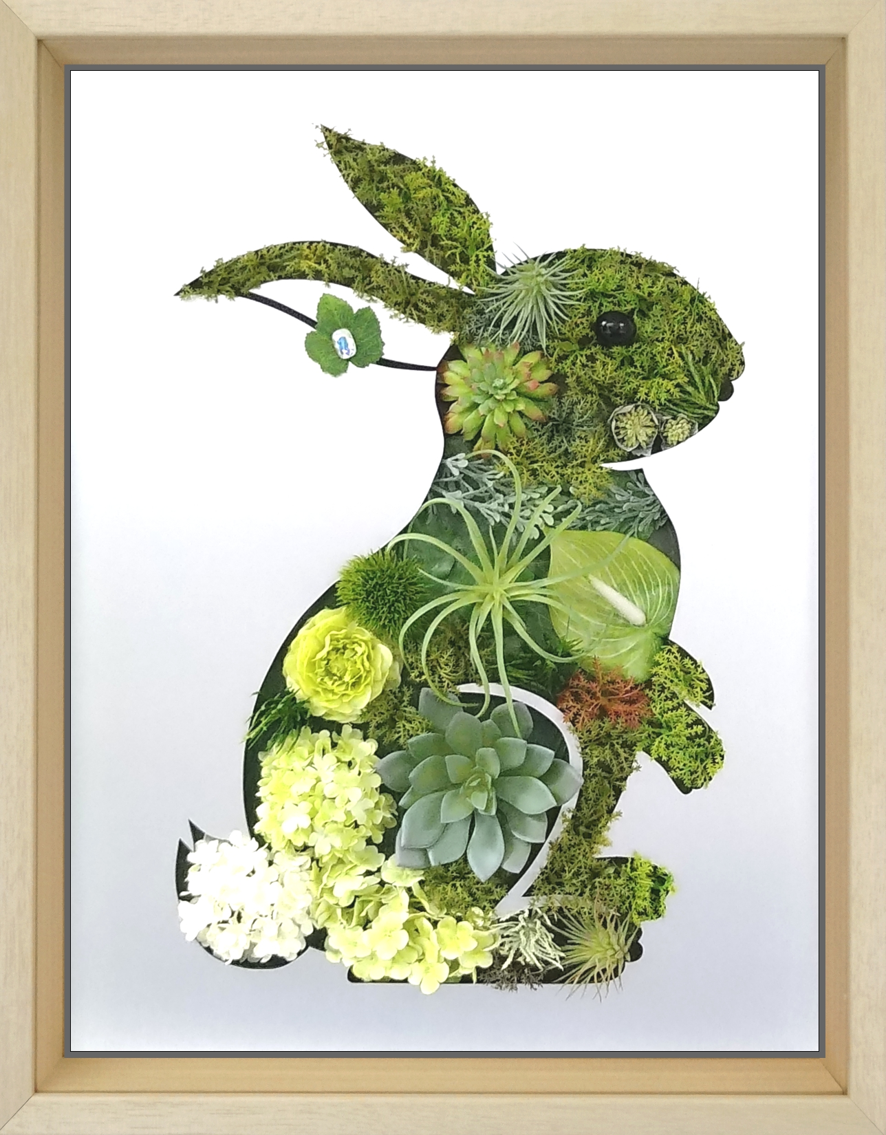 Amazon｜ウサギ うさぎ 絵画 インテリア 絵 アートパネル 観葉植物