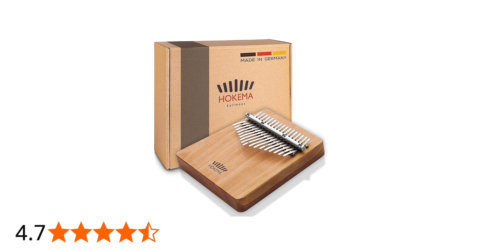 Amazon | Hokema Kalimba B17 ハ長調 - ドイツのオリジナル