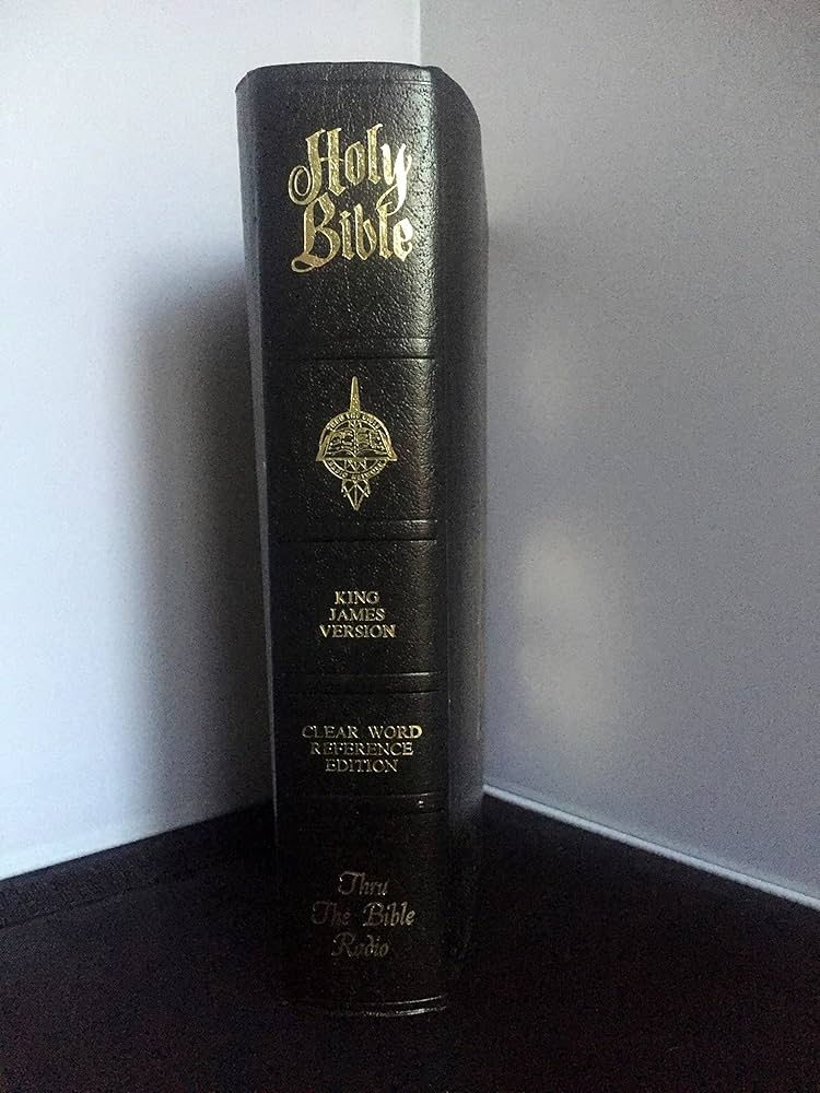 Holy Bible, giant print edition, King James Version, clear word
