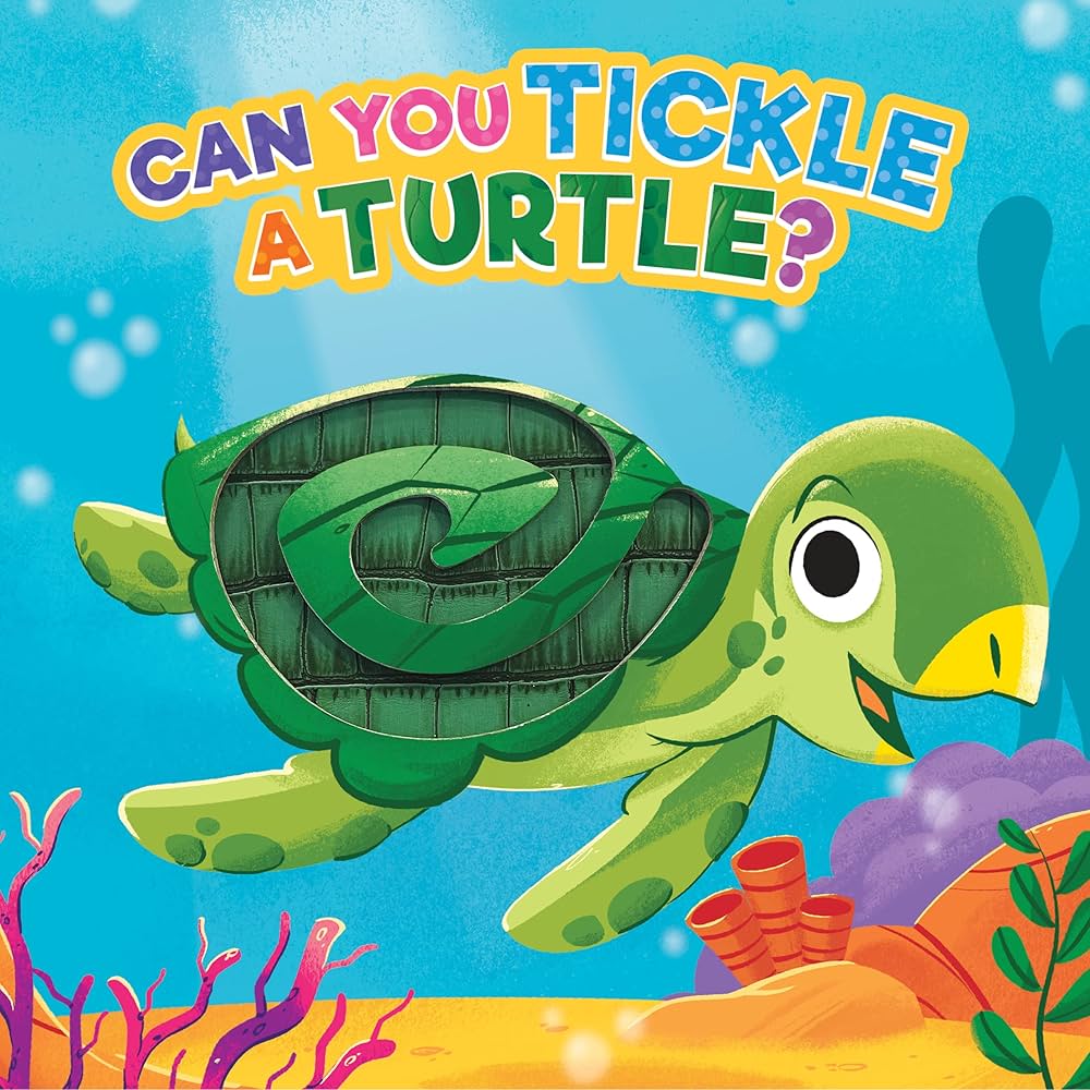Little Hippo Books Can You Tickle a Turtle? - Children's Sensory