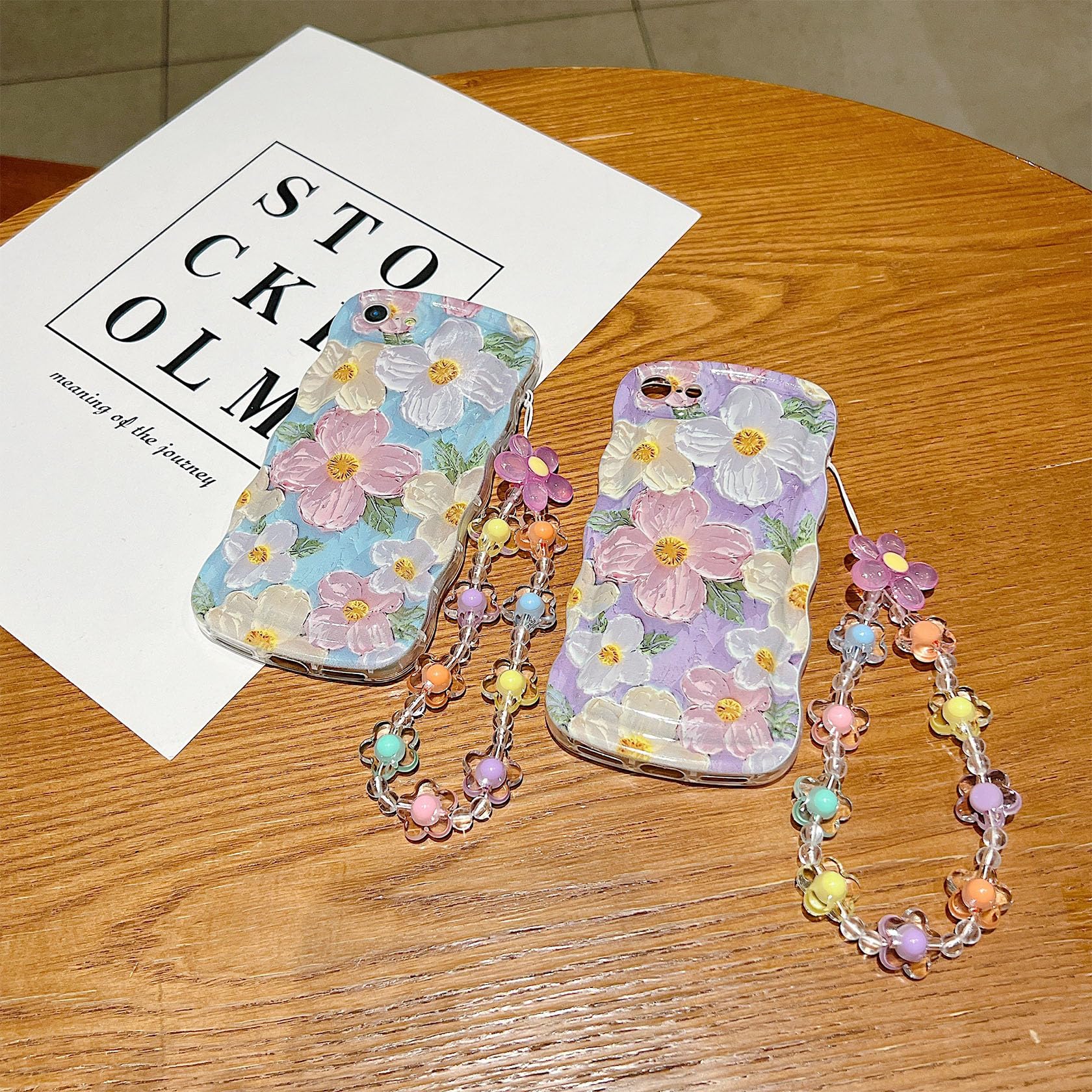 Amazon.com: Fxlzcw for iPhone 6 iPhone 6s Curly Wavy Case, Cute