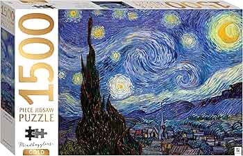 Amazon.com: Mindbogglers Gold 1500-Piece Jigsaw Puzzle: Starry