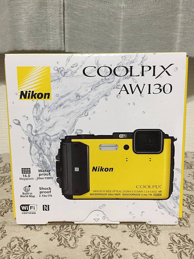Amazon.co.jp: Nikon Coolpix AW130 Digital Camera : Electronics