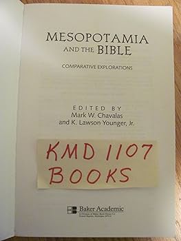 Amazon | Mesopotamia and the Bible: Comparative Explorations