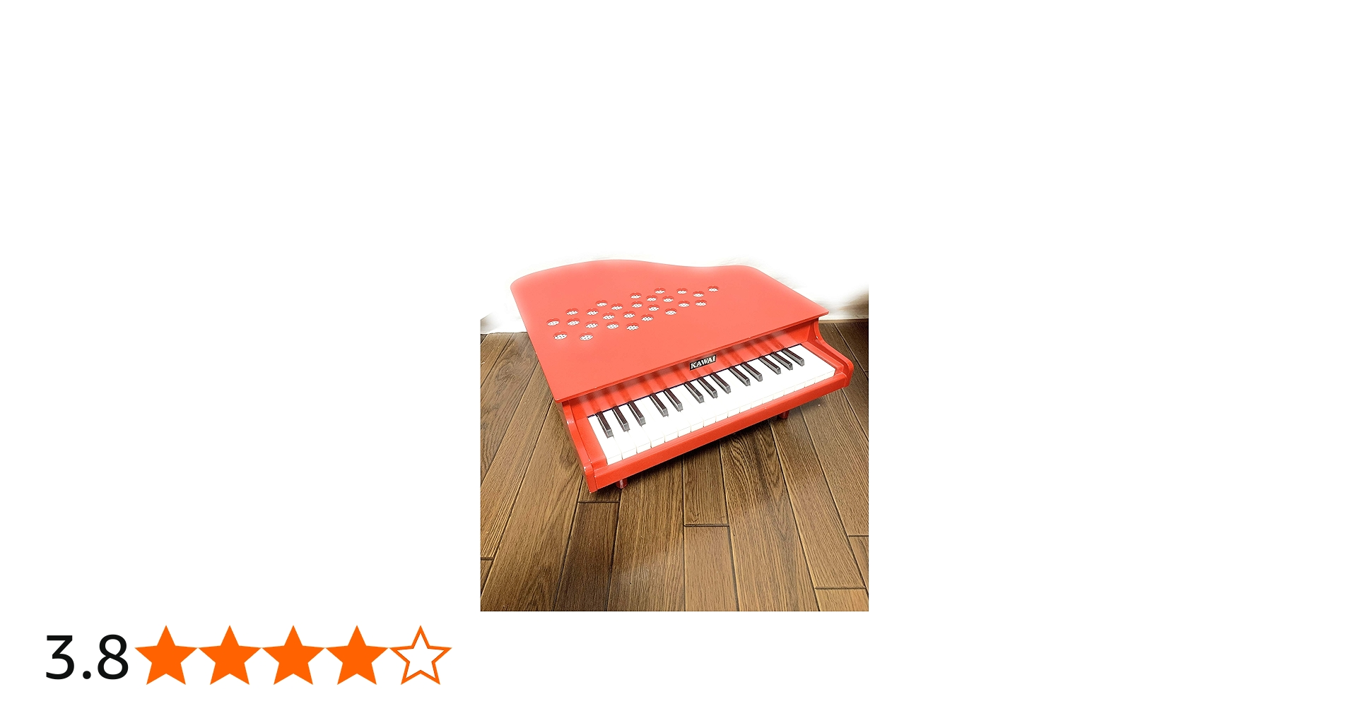 Amazon.co.jp: KAWAI ミニピアノ P-32 (赤) : おもちゃ