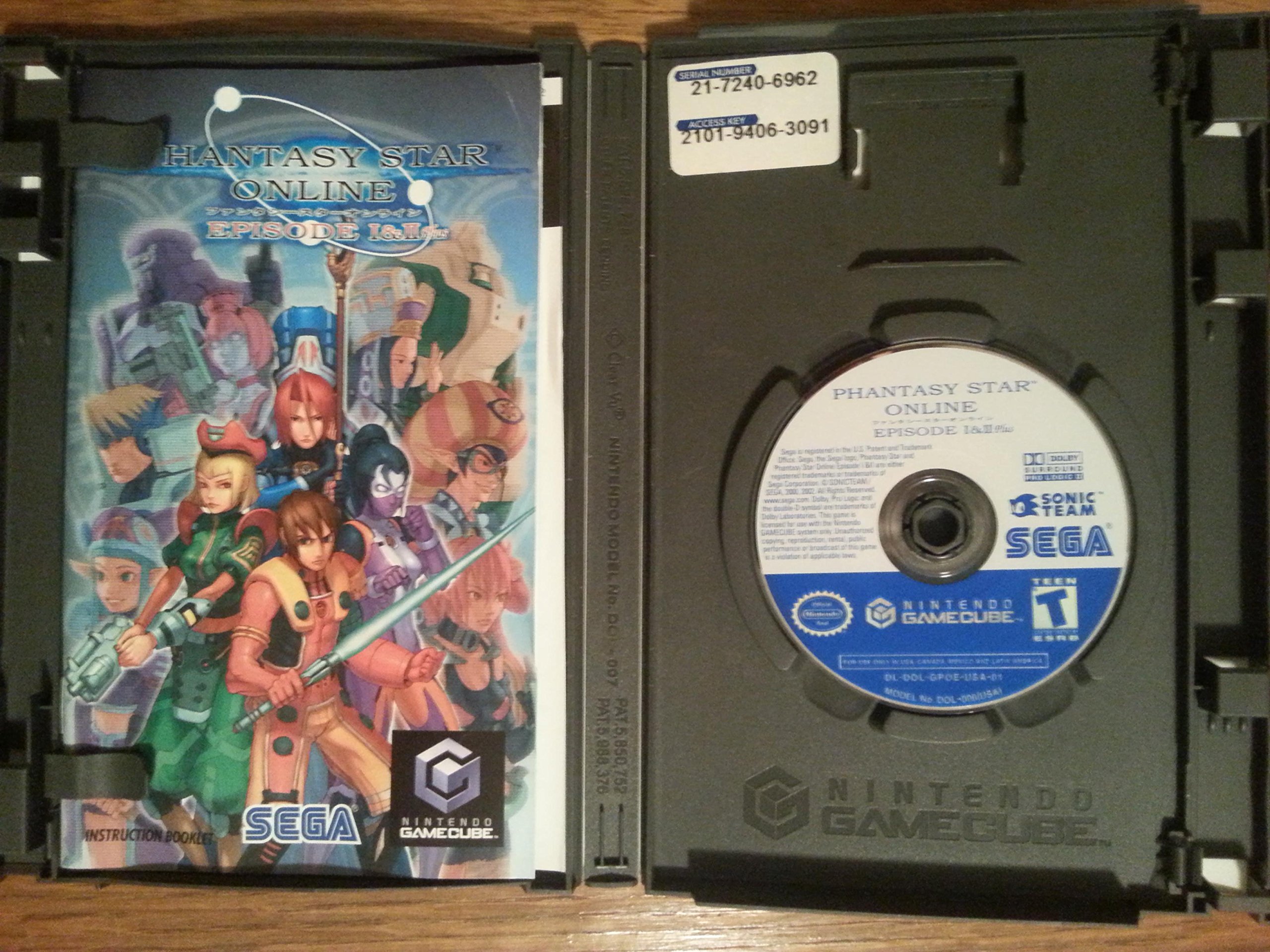 Amazon.com: Phantasy Star Online, Episode I & II Plus : Video Games