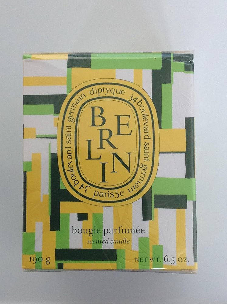 Amazon.com: DIPTYQUE Berlin Candle City Candle 6.7 oz : Home & Kitchen