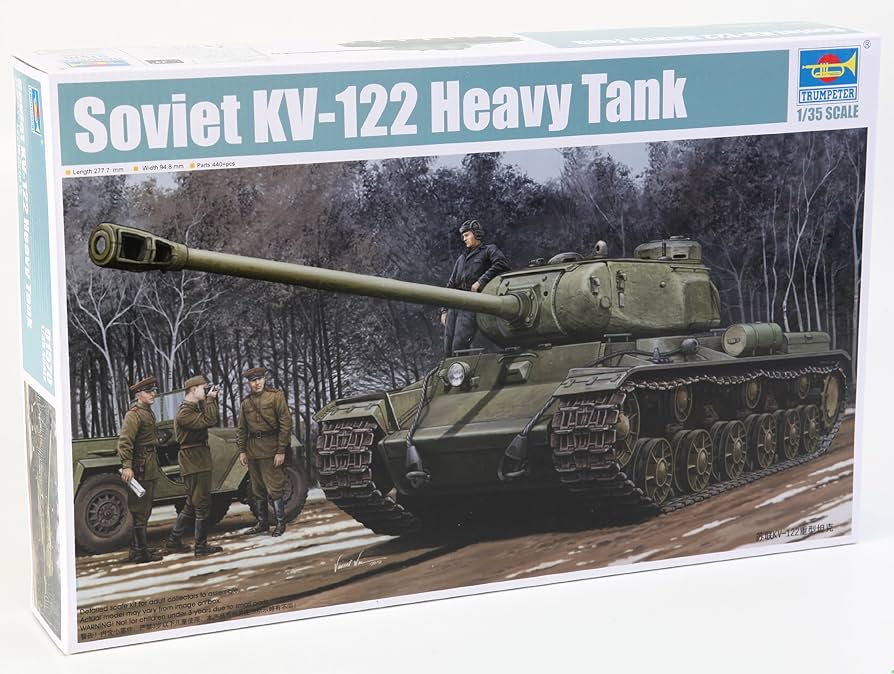 Amazon | トランペッター 1/35 ソビエト軍 KV-122重戦車 プラモデル
