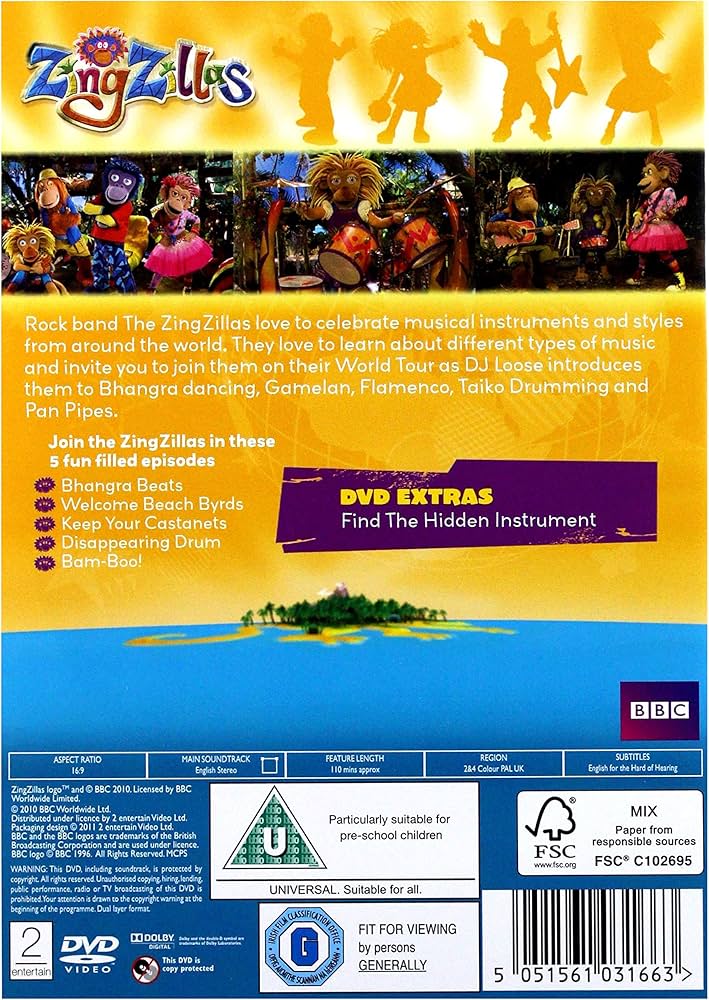 Amazon.co.jp: Zingzillas - World Music Tour [Import anglais] : DVD