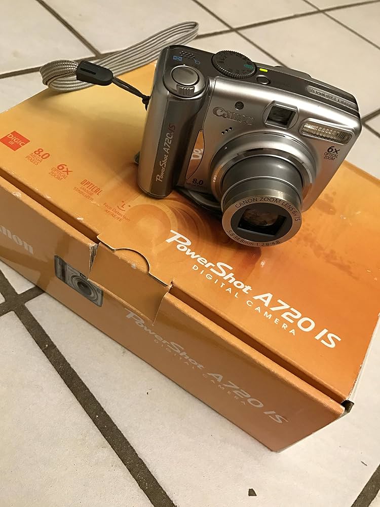 Amazon Canada: Canon PowerShot A720 IS 8MP Digital Camera with 6x