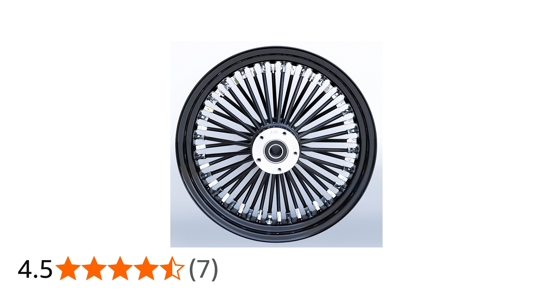 Amazon | ブラック/ブラック Ultima 48 キングスポーク 16インチ x 3.5