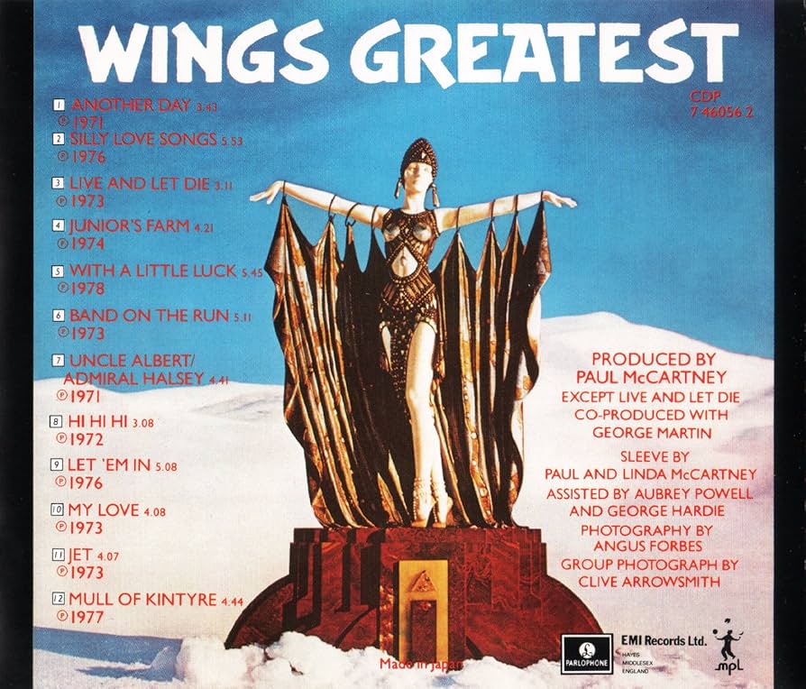 Amazon.co.jp: ウイングス・グレイテスト・ヒッツ: ミュージック