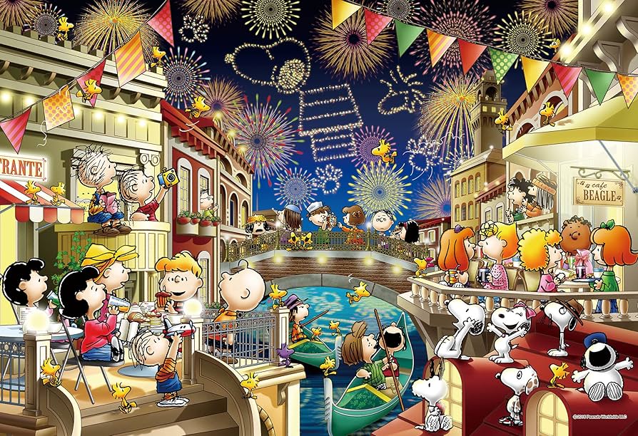 Amazon.co.jp: エポック社 300ピース ジグソーパズル PEANUTS