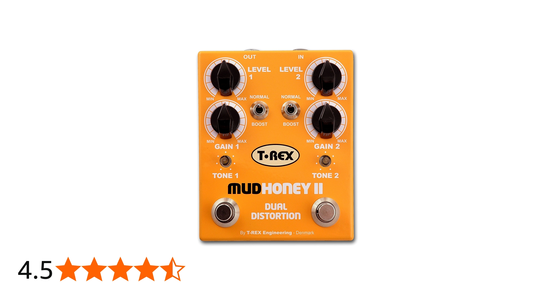 Amazon | T-REX エフェクター ギター用 デュアル・ディストーション
