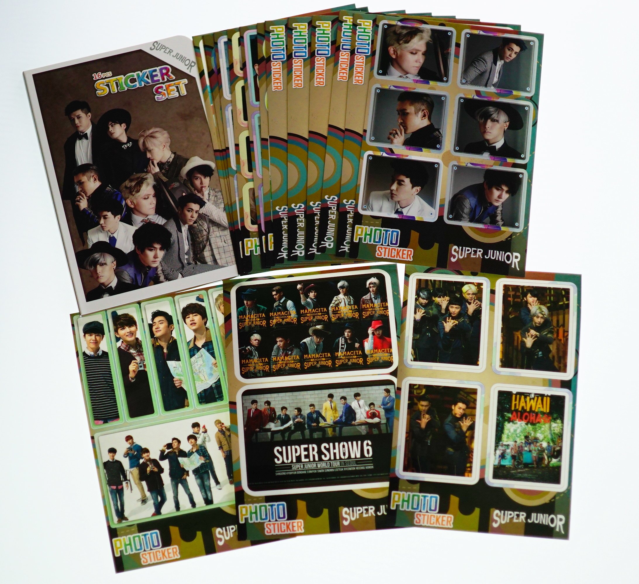 Amazon.co.jp: SUPER JUNIOR スーパージュニア 【ステッカーセット 87