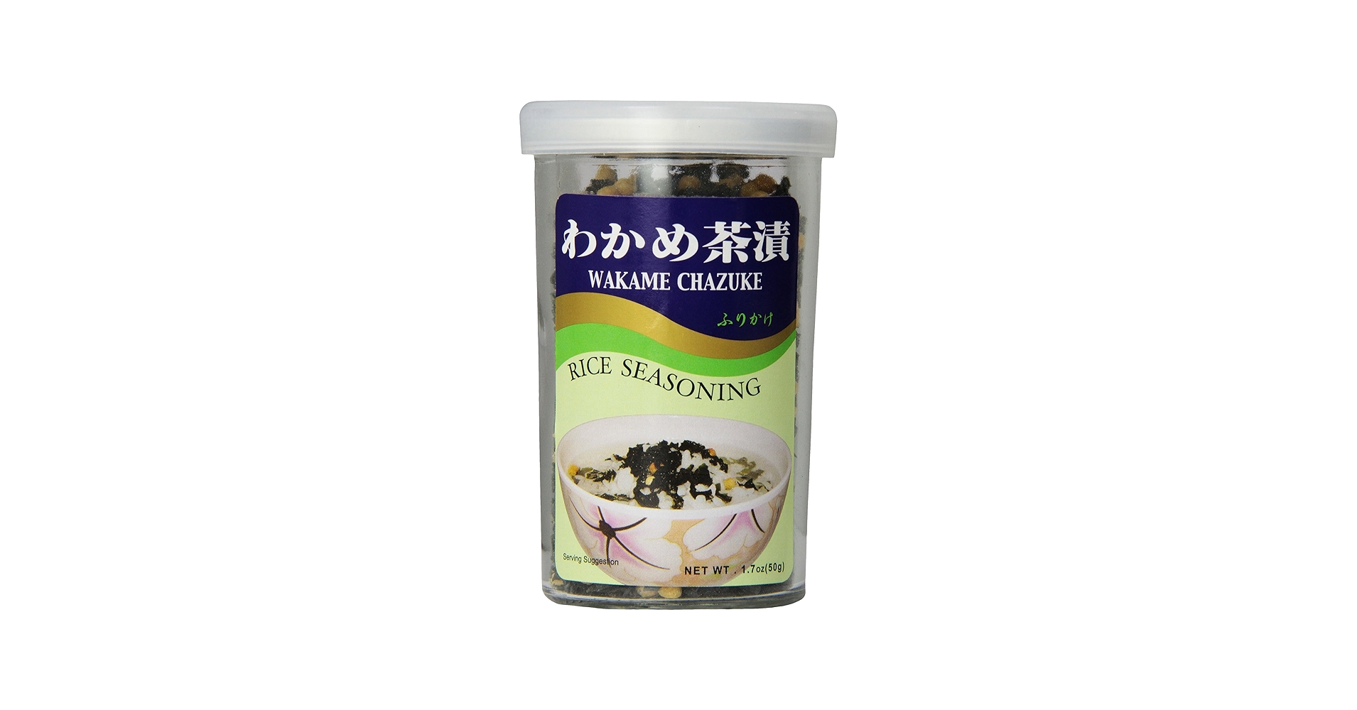 Amazon.com : JFC Wakame Chazuke Furikake Rice Seasoning, 1.7 Ounce