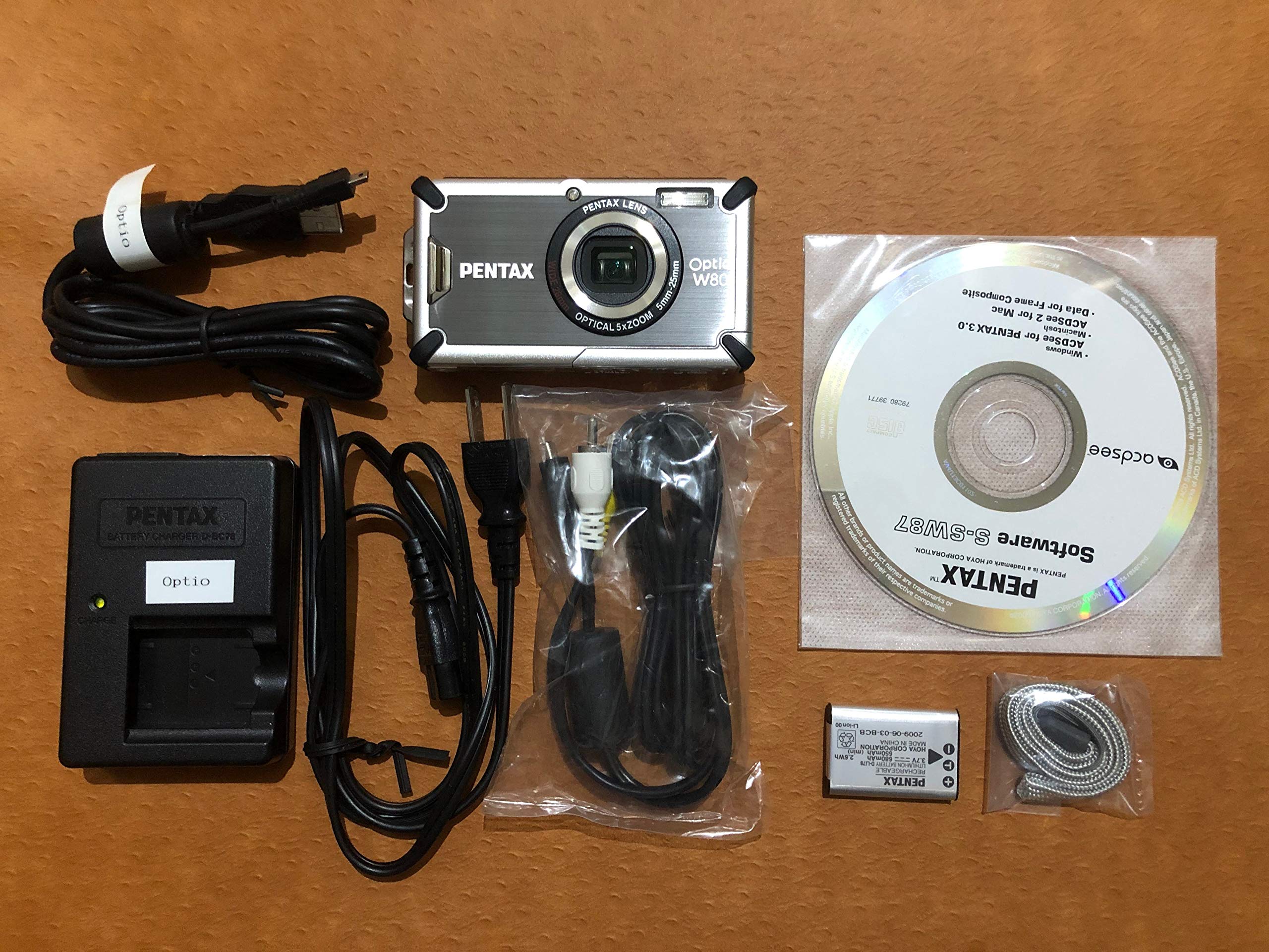 Amazon | PENTAX 防水デジタルカメラ OPTIO (オプティオ) W80