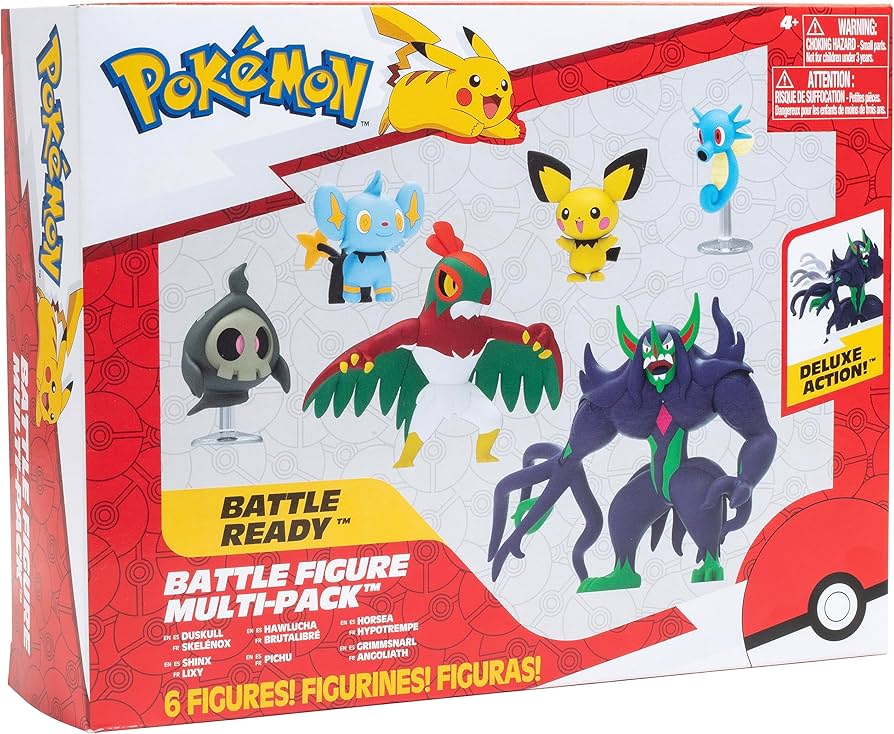 Amazon.co.jp: ポケモンバトルレディフィギュアセット 4.5インチの